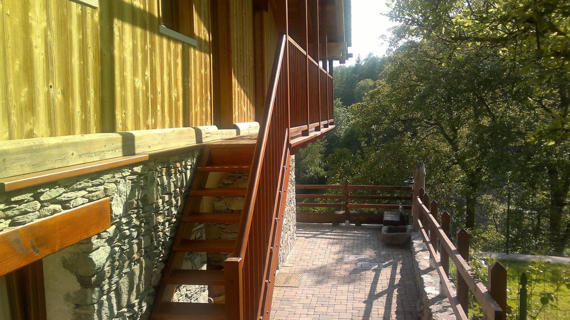 Eco Chalet Maison Dominique Challand-Saint-Anselme Luaran gambar